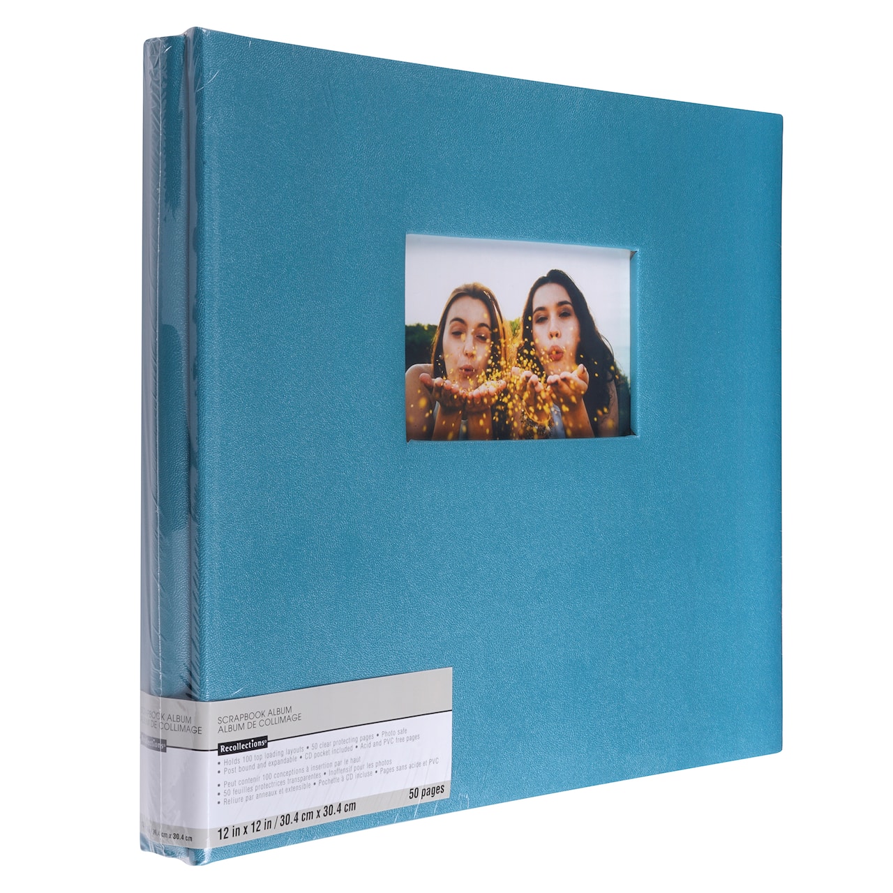 Blue Mega Scrapbook Album by Recollections&#xAE;